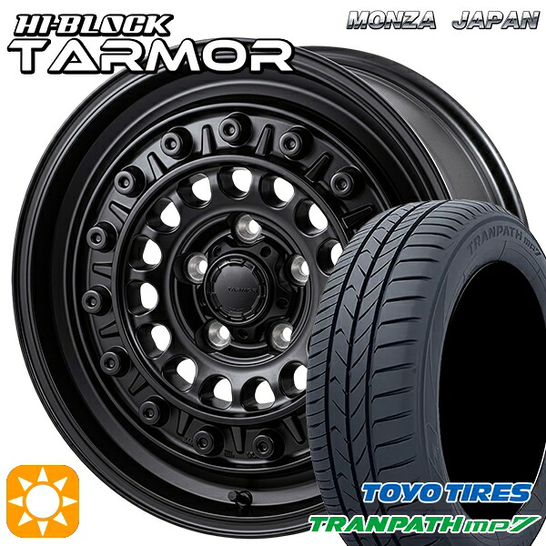 【取付対象】ヤリスクロス 205/65R16 95H トーヨー トランパス mp7 モンツァ ハイブロック ターマー 16インチ 7.0J 5H114.3 +35 サマータイヤホイールセット ｜トレッド新横浜師岡店