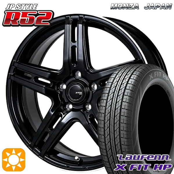 【取付対象】ハリアー エクストレイル 225/65R17 102H ラウフェン X FIT HP LA41 モンツァ JPスタイル R52 17インチ 7.0J 5H114.3 サマータイヤホイールセット |トレッド新横浜師岡店