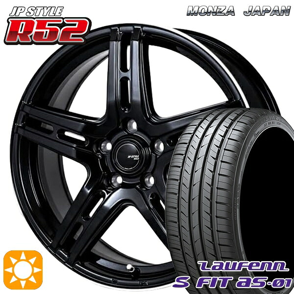 【取付対象】エスクァイア セレナ 205/50R17 89W ラウフェン S FIT aS-01 LH02 モンツァ JPスタイル R52 17インチ 7.0J 5H114.3 サマータイヤホイールセット ｜トレッド新横浜師岡店