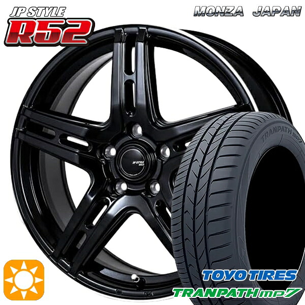 【取付対象】C-HR カローラクロス 215/60R17 96H トーヨー トランパス mp7 モンツァ JPスタイル R52 17インチ 7.0J 5H114.3 サマータイヤホイールセット ｜トレッド新横浜師岡店