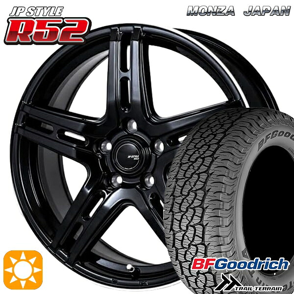 【取付対象】20/30系アルファードヴェルファイア 235/60R18 107H XL RBL BFグッドリッチ トレールテレーン モンツァ JPスタイル R52 18インチ 7.0J 5H114.3 サマータイヤホイールセット |トレッド新横浜師岡店