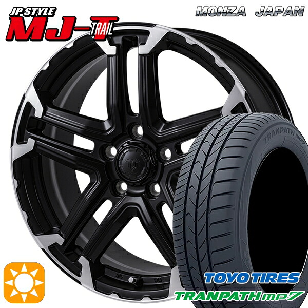 【取付対象】20/30系アルヴェル 235/50R18 101V トーヨー トランパス mp7 モンツァ JPスタイル MJ-T MJトレイル 18インチ 7.5J 5H114.3 サマータイヤホイールセット |トレッド新横浜師岡店