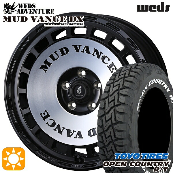 【取付対象】デリカD5 235/70R16 106Q トーヨー オープンカントリー R/T ホワイトレター ウェッズ マッドヴァンスDX MBP 16インチ 7.0J 5H114.3 +35 サマータイヤホイールセット |トレッド新横浜師岡店