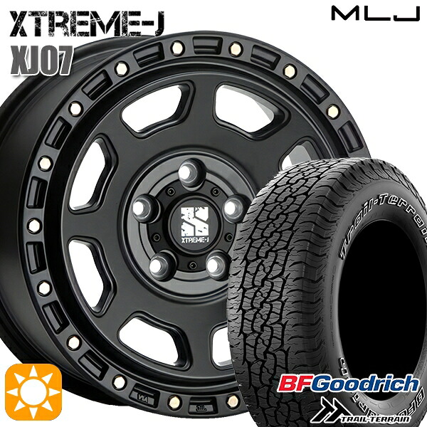 【取付対象】265/65R18 114T ORWL BFグッドリッチ トレールテレーン MLJ エクストリームJ XJ07 SB 18インチ 8.0J 5H127+43 サマータイヤホイールセット |トレッド新横浜師岡店