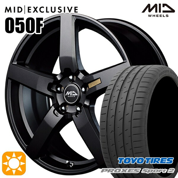 【取付対象】C-HR カローラクロス 225/45R19 96Y XL トーヨー プロクセススポーツ2 MID RMP 050F セミグロスガンメタ 19インチ 8.0J 5H114.3 サマータイヤホイールセット 146,350円