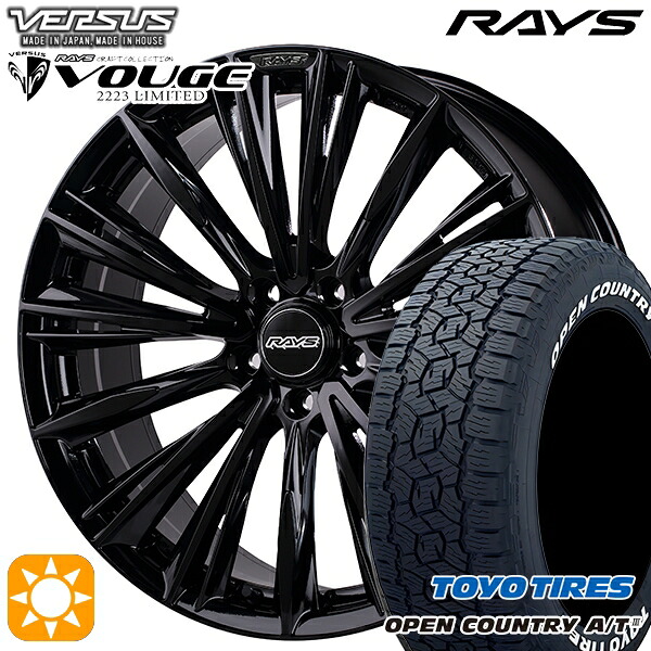 【取付対象】RAV4 ハリアー 235/60R18 100H トーヨー オープンカントリーA/T3 ホワイトレター RAYS ベルサス ストラテージア ヴォウジェ GX 18インチ 7.0J 5H114.3 サマータイヤホイールセット ｜トレッド新横浜師岡店