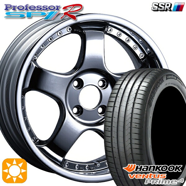 【取付対象】195/50R16 88V XL ハンコック veNtus PRime4 K135 SSR プロフェッサー SP1R シルバー 16インチ 6.0J 4H100 サマータイヤホイールセット
