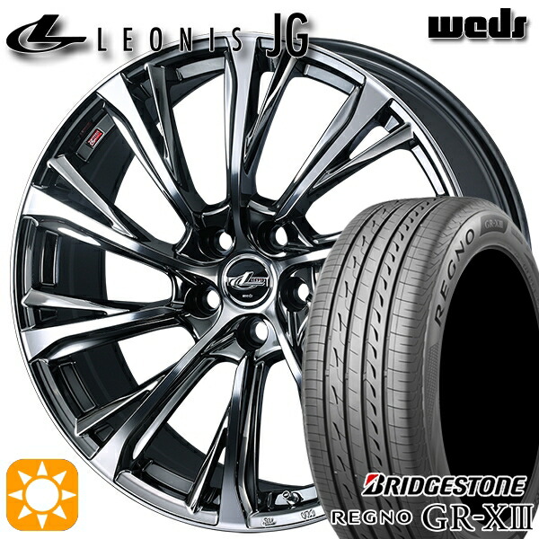 【取付対象】20アルファード 245/40R19 98W XL ブリヂストン レグノ GRX3 Weds ウェッズ レオニス JG BMCMC 19インチ 8.0J 5H114.3 サマータイヤホイールセット ｜トレッド新横浜師岡店 200,900円