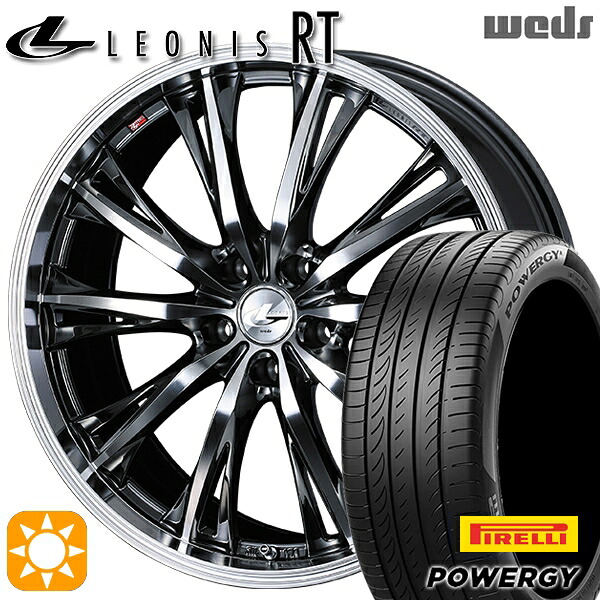 【取付対象】245/35R20 95W XL ピレリ パワジー Weds レオニス RT BMCMC 20インチ 8.5J 5H114.3 サマータイヤホイールセット