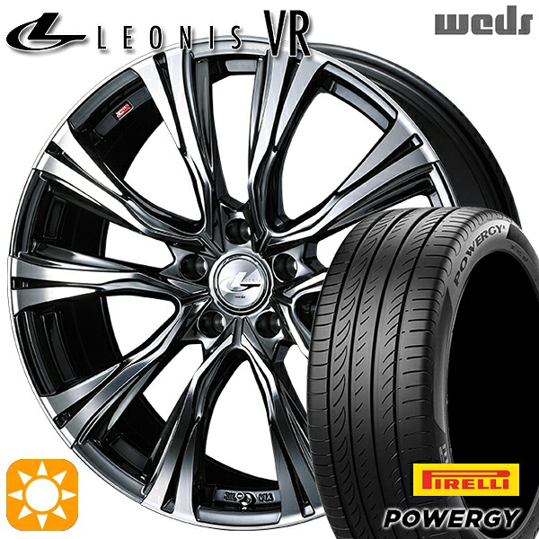 【取付対象】205/50R17 93W XL ピレリ パワジー Weds レオニス VR BMCMC 17インチ 7.0J 5H100 サマータイヤホイールセット |トレッド新横浜師岡店