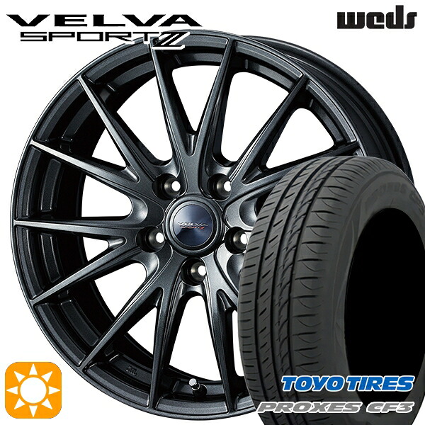 【取付対象】BP系レガシィアウトバック 215/55R17 98V XL トーヨー プロクセス CF3 Weds ヴェルバスポルト2 ディープメタルII 17インチ 7.0J 5H100 サマータイヤホイールセット ｜トレッド新横浜師岡店