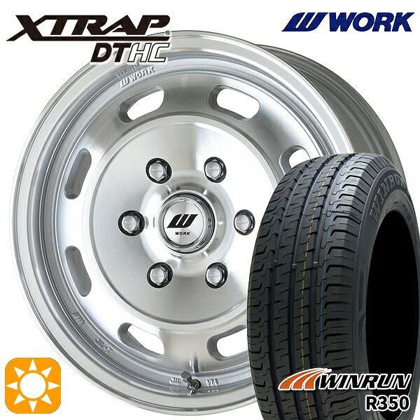 【取付対象】キャラバン専用 215/65R16 109/107T ウィンラン R350 WORK エクストラップ DTHC MSP 16インチ 6.5J 6H139.7 サマータイヤホイールセット ｜トレッド新横浜師岡店