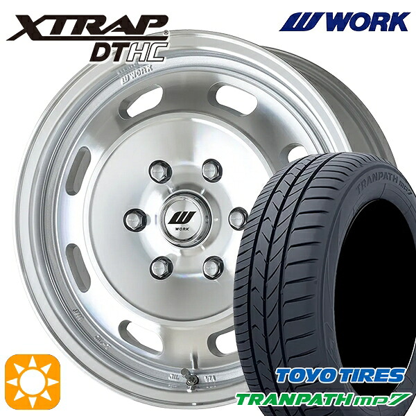 【取付対象】200系ハイエース 215/60R17 96H トーヨー トランパス mp7 WORK エクストラップ DTHC MSP 17インチ 6.5J 6H139.7 サマータイヤホイールセット ｜トレッド新横浜師岡店