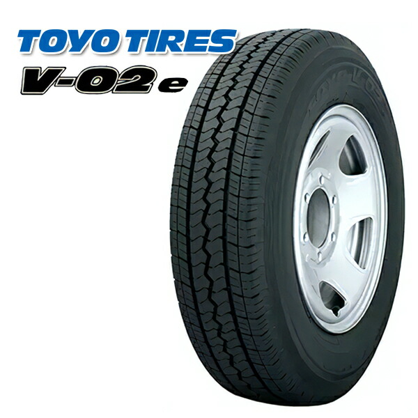 【取付対象】145/80R12 80/78N トーヨー V-02e TOYO V02E 新品 サマータイヤ単品2本セット 送料無料（法人へのお届け限定）