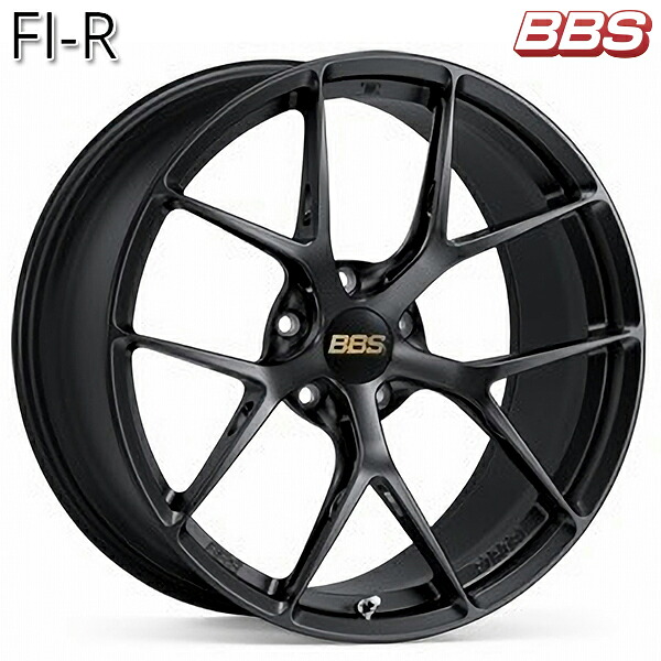 19インチ 9.5J 5H120 +22 BBS FI-R 【FI137】 マットブラック（MB） アルミホイール単品 1本 4本以上送料無料