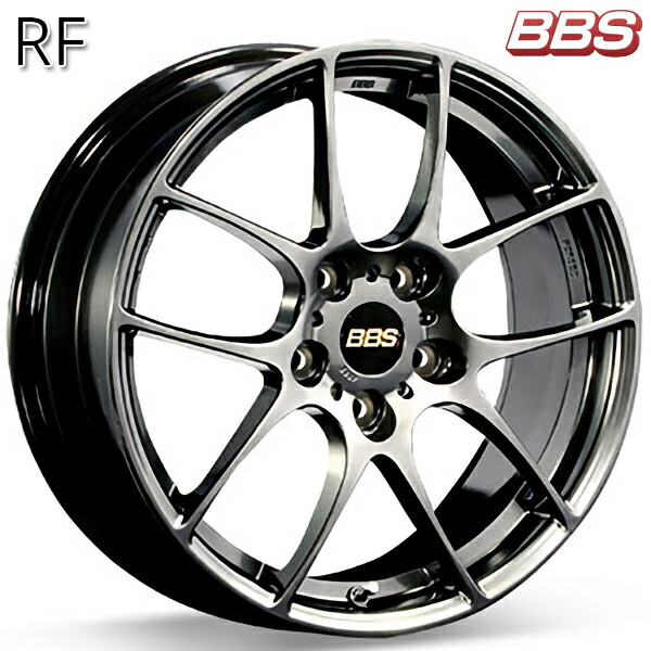 18インチ 8.5J 5H114.3 +63 BBS RF 【RF526】 ダイヤモンドブラック（DB） アルミホイール単品 1本 4本以上送料無料