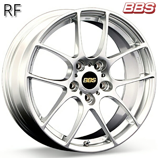 18インチ 8.5J 5H114.3 +63 BBS RF 【RF526】 ダイヤモンドシルバー（DS） アルミホイール単品 1本 4本以上送料無料