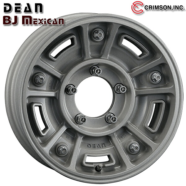 16インチ 5.5J 5H139.7 +20 CRIMSON クリムソン ディーン BJ メキシカン ショットクリア アルミホイール単品 4本（1台分）送料無料 ｜トレッド新横浜師岡店 71,720円