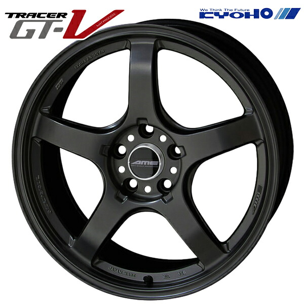 17インチ 8.5J 5H114.3 +25 KYOHO トレーサー GTV GB アルミホイール単品 1本 4本以上送料無料 ｜トレッド新横浜師岡店