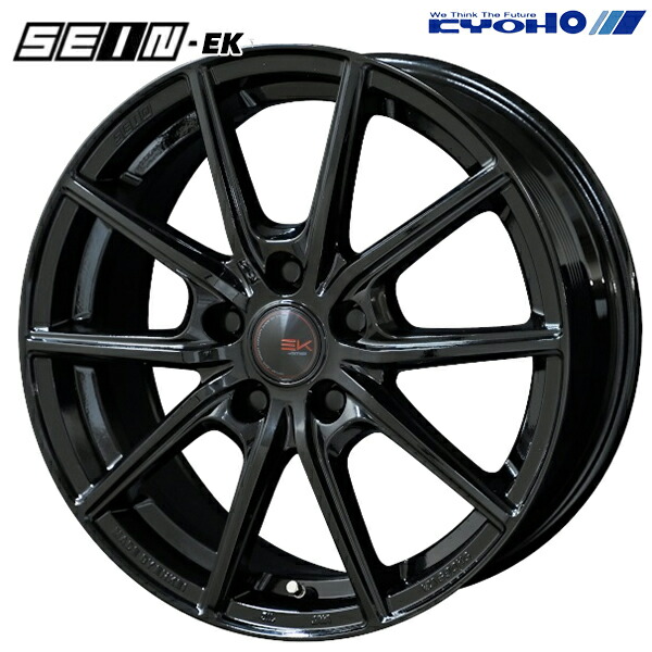 キョウホウSEIN 15×6J+45 5H PCD100 4本セット SEIN タイヤ・ホイール SS 15×6.0J/インセット＋45/ホール5穴/PCD100