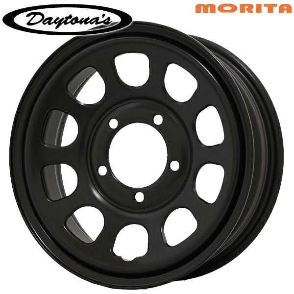 MRT デイトナズ サイズ：15インチ 6.0J HOLE/PCD：5H 139.7 インセット：0 カラー：マットブラック スチールホイール単品 4本（1台分）送料無料 ｜トレッド新横浜師岡店