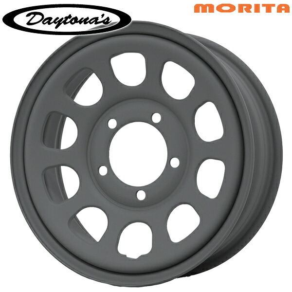 MRT デイトナズ サイズ:15インチ 6.0J HOLE/PCD:5H 139.7 インセット:0 カラー:マットグレー スチールホイール単品 4本(1台分)送料無料 |トレッド新横浜師岡店