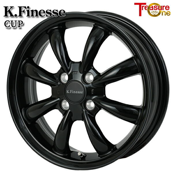 楽天市場】15インチ 7.0J 4H100 +38 トレジャーワン ケイフィネス