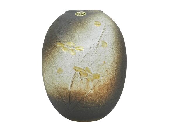 su0041　鶴首花瓶 陶器 花入 一輪挿し 火色 花器 和風 焼物 工芸品 フラワーベース インテリア レトロ 緋色 信楽焼 今井紫峯作？ 共箱入 鶴首花瓶 中古 楽天市場】【中古】鶴首花瓶 陶器 花入 一輪挿し 火色 花器 和風