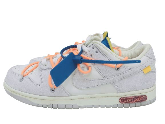 最旬トレンドパンツ NIKE × OFF-WHITE ナイキ オフホワイト DUNK LOW