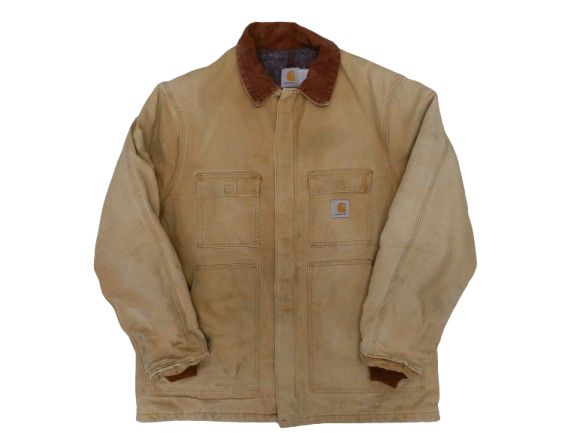 カーハート　carhartt トラディショナルジャケット　ベージュ　フェード カーハート carhartt トラディショナルジャケット ベージュ フェード
