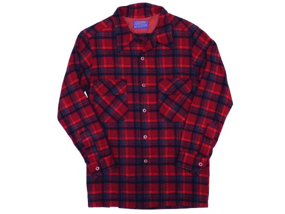 楽天市場】60s PENDLETON Wool Board Shirt 青緑 M ペンドルトン 長袖
