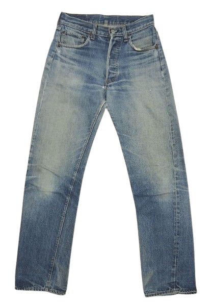 ▲★【中古】 66シングル リーバイス 501 デニムパンツ ボタン裏6 70sモデル サイズW38/L30 ブルー 66前期 Levi’s