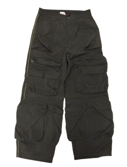 ▲【中古】 DIESEL / ディーゼル P-Staind ナイロンカーゴパンツ サイズ48 ブラック A10503