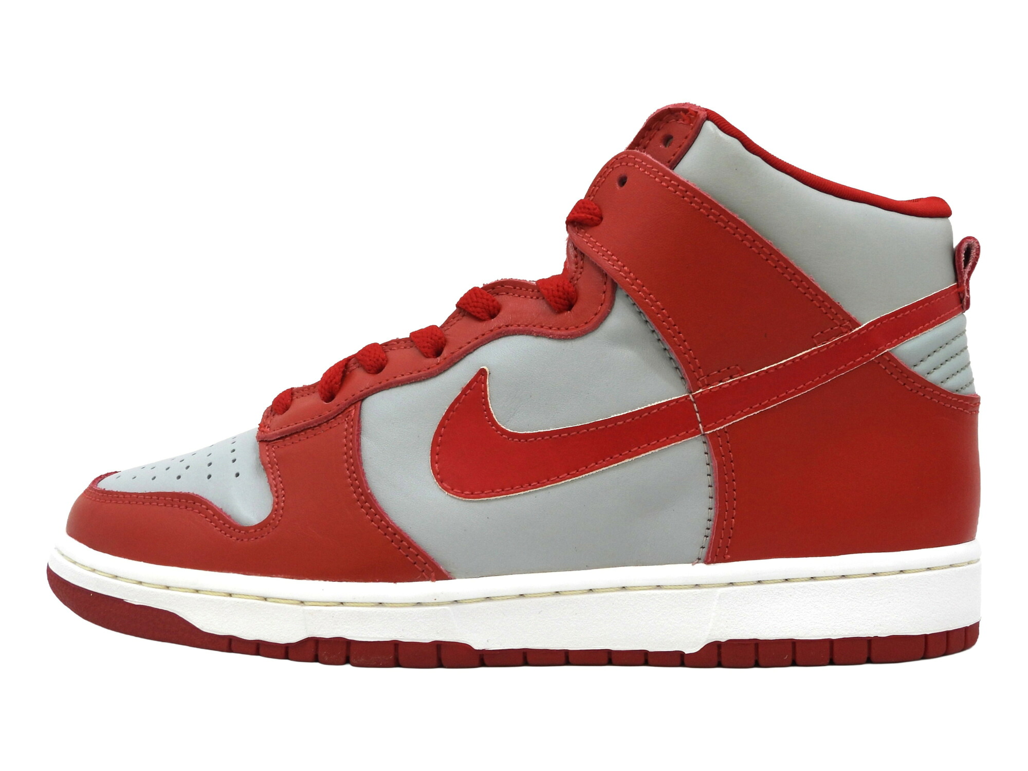 ★▲【未使用】 1999年製 NIKE DUNK HIGH LE UNLV シルバー/レッド 630335-061 28.0cm ナイキ ダンク ハイ｜お宝プラス