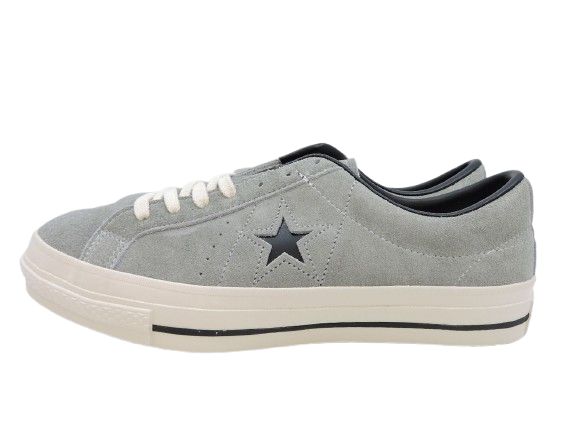 ▲★【タグ付/未使用】CONVERSE ONE STAR JAPAN SUEDE ワンスター ジャパン スエード27.5cm グレー 33702500 スニーカー コンバース｜お宝プラス