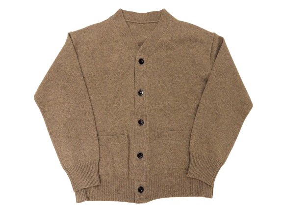 ▲【引き舟付/見せびらかす品】22AW サカイ MADSAKI Vのど首ジレー 大きさ1 赤銅色 22-0442S sacai