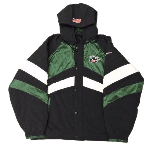 ▲★【中古】 19ssモデル Supreme&times;NIKE Hooded Sports Jacket サイズXL SU191003MXP グリーン/ブラック フーデッドスポーツジャケット シュプリーム&times;ナイキ｜お宝プラス