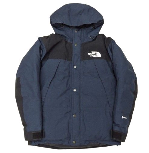 ▲【中古】 ザノースフェイス マウンテンダウンジャケット サイズM ネイビー ND91930 ゴアテックス THE NORTH FACE|お宝プラス
