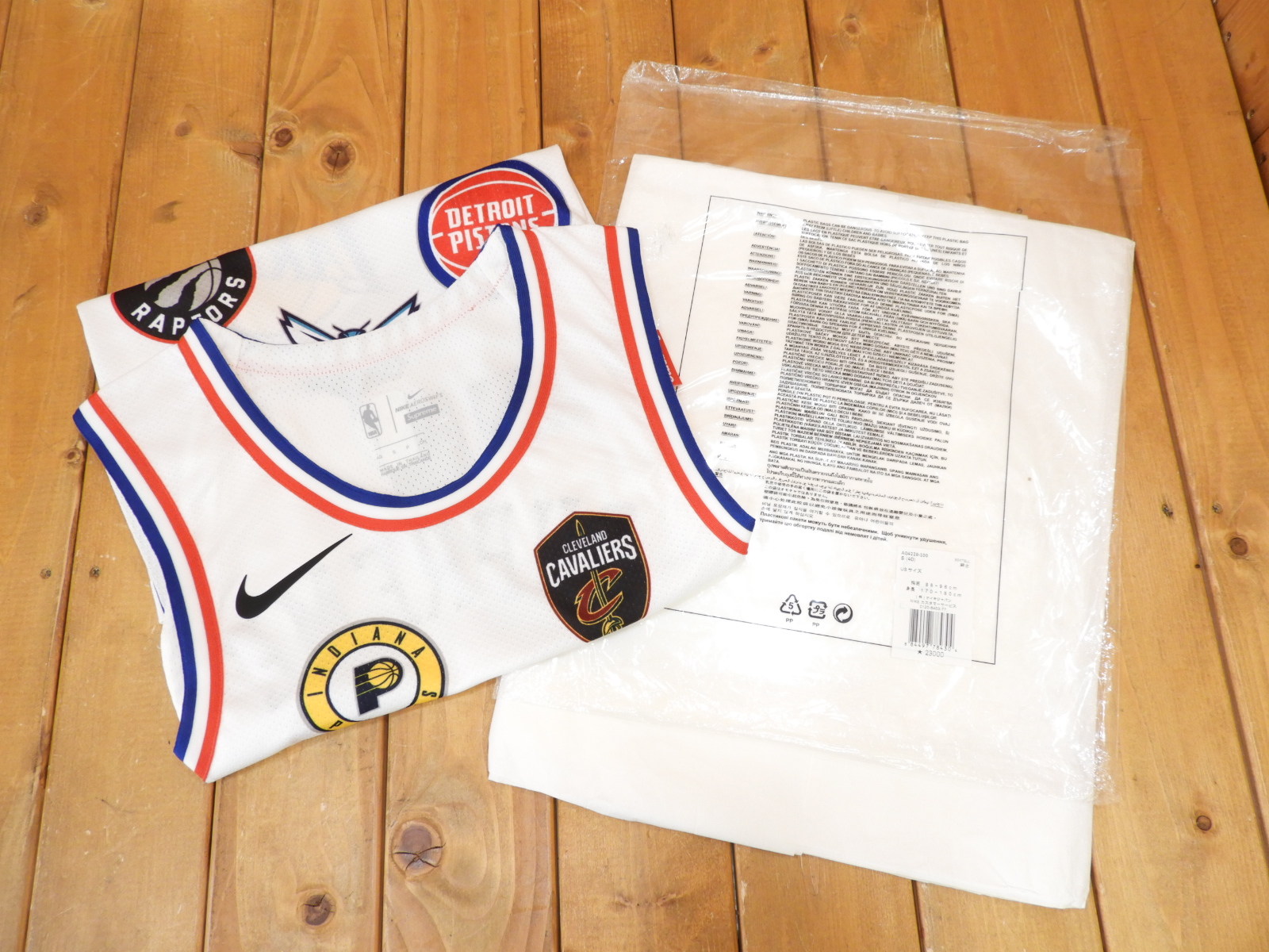 楽天市場 未使用品 Nike Supremeナイキ シュプリーム18ss Nba Teams Authentic Jerseynbaチーム バスケットボール ジャージ タンクトップwhite ホワイトサイズsaq4228 100 お宝プラス