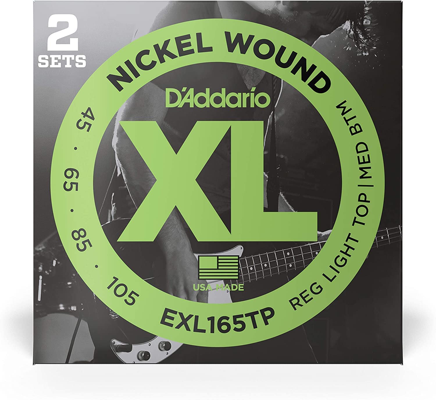 ■D'Addario ダダリオ EXL165TP Long Scale 2setパック 45-105 ベース弦