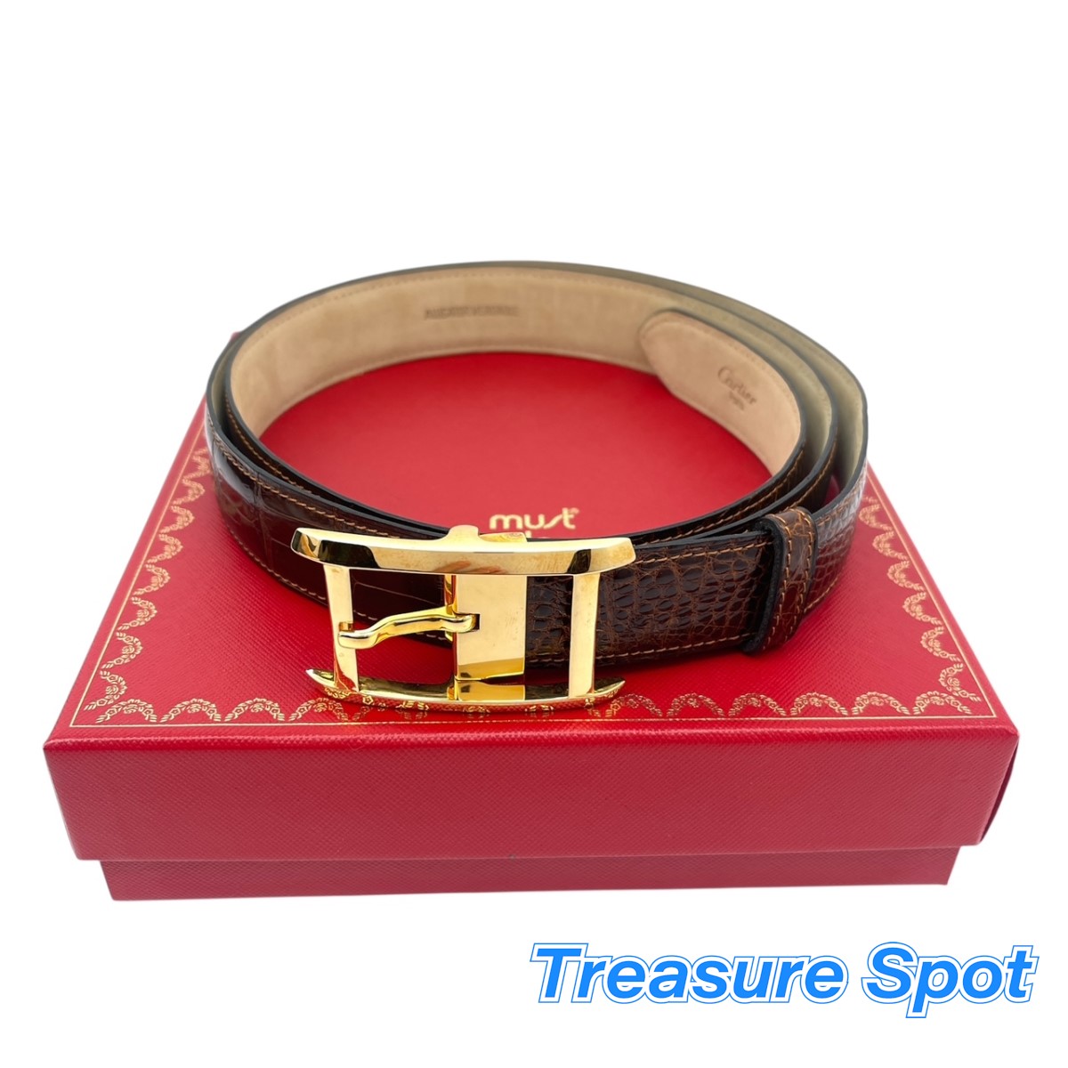 楽天市場】CARTIER カルティエ ベルト L5000058 タンク