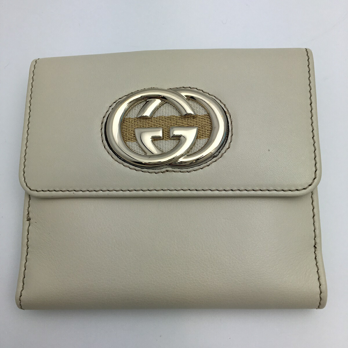 楽天市場】【GUCCI】（グッチ） 181594 GGキャンバス Wホック