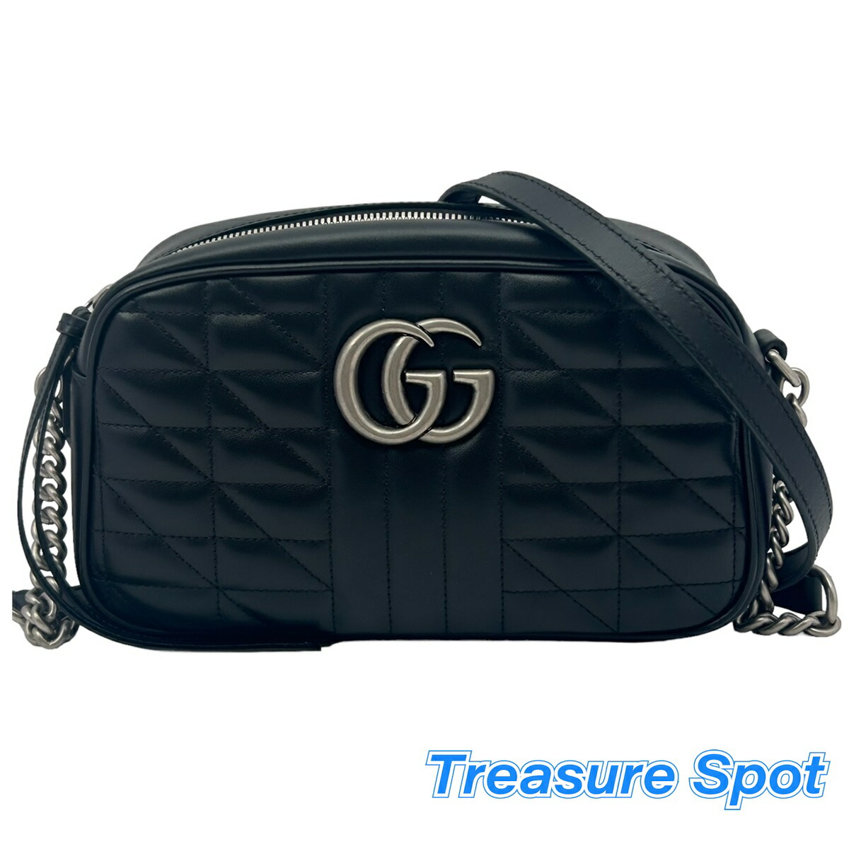 楽天市場】N【中古】【GUCCI】グッチ GGマーモント キルティング