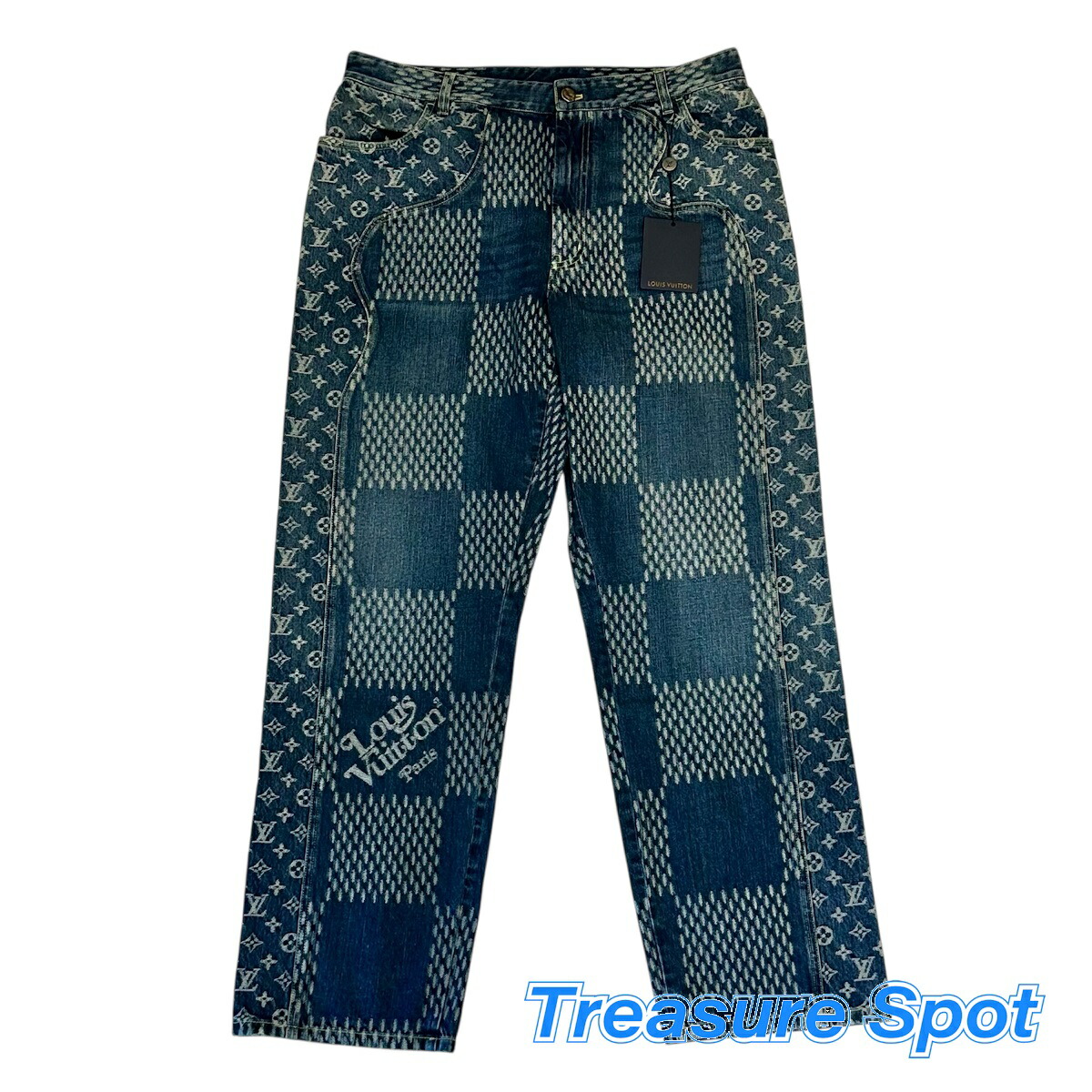 正規品　ルイヴィトン　23AW モノグラム　ワークウェア　デニムパンツ 楽天市場】【ルイヴィトン】LOUIS VUITTON 23AW モノグラム