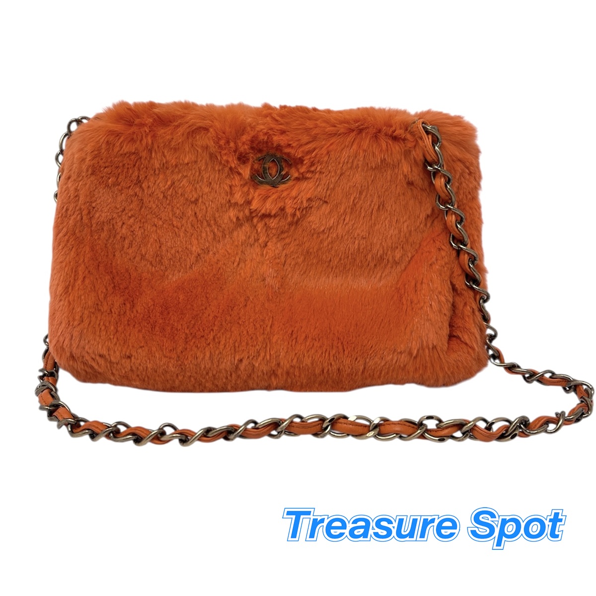 楽天市場】【バッグ】CHANEL シャネル ラパン ラビットファー ココ