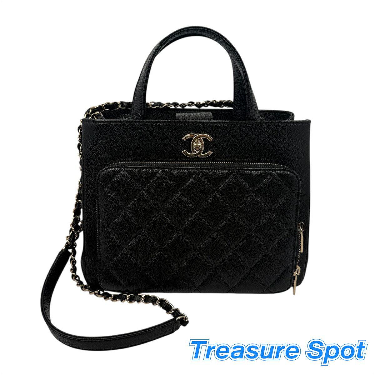 楽天市場】シャネル CHANEL マトラッセ ビジネスバッグ ブリーフ