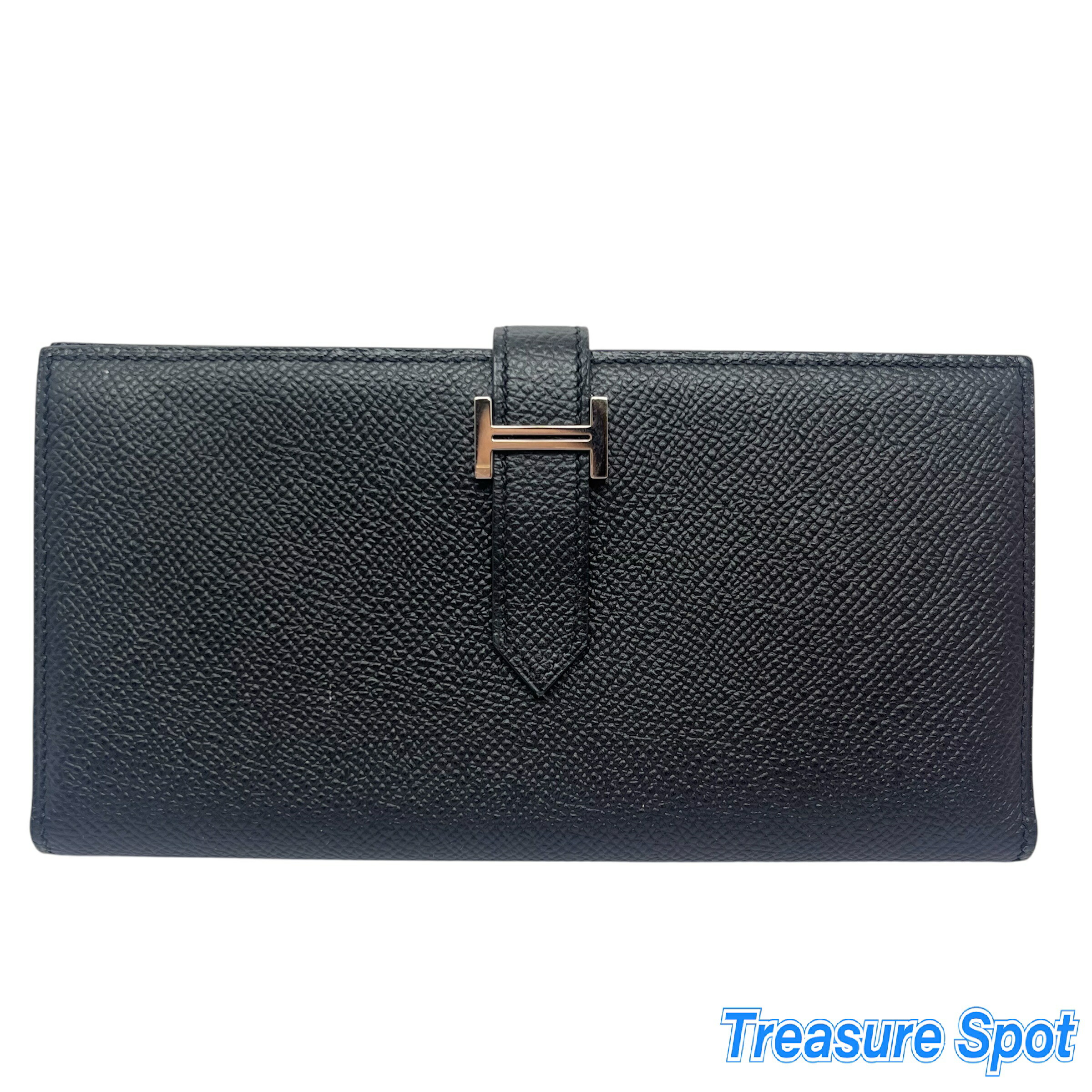 希少価値あり❗️ エルメス　ベアンスフレ　クロームメッキ　ブラック　ヴォーエプソン 楽天市場】【財布】HERMES エルメス ベアンスフレ 長財布 ヴォー