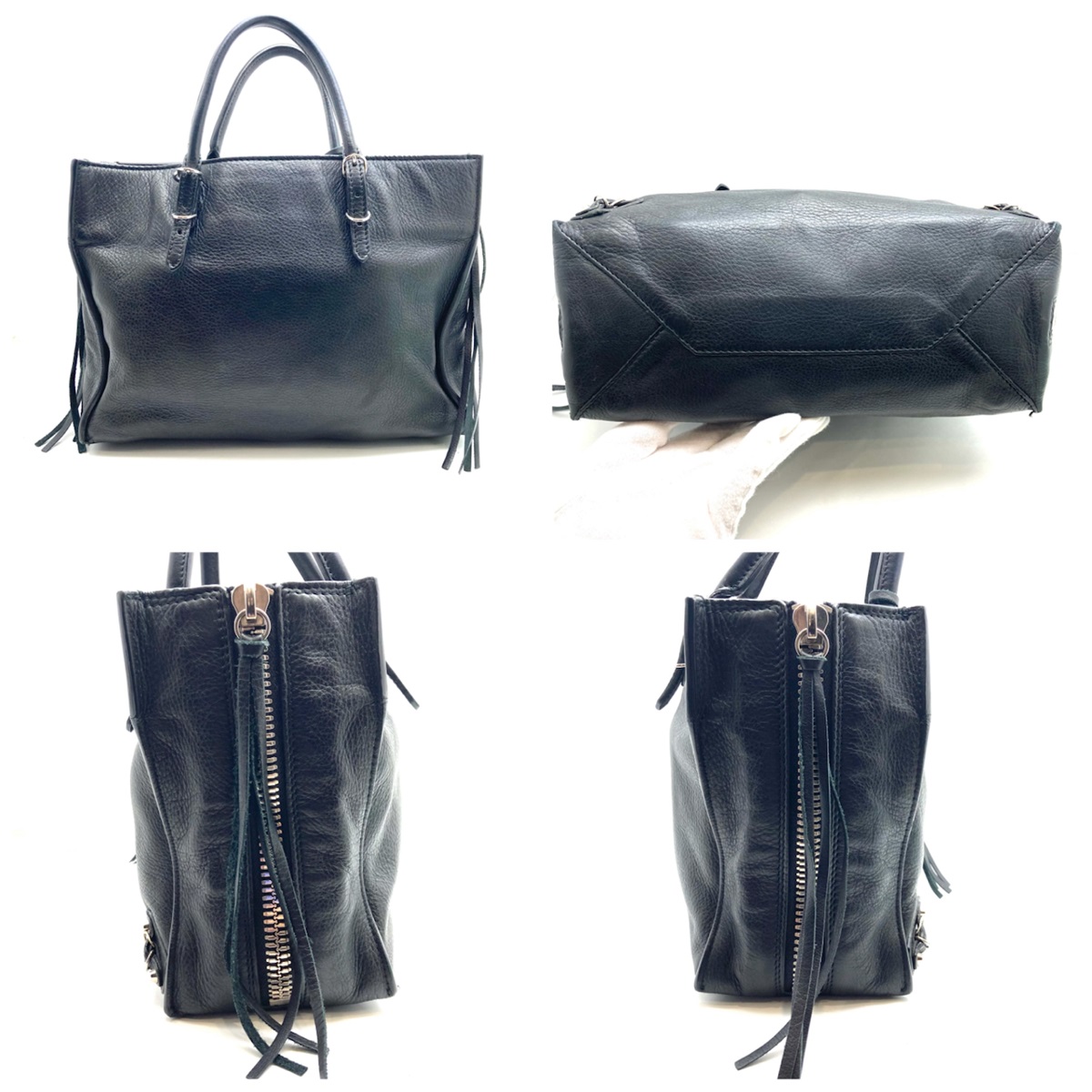 BALENCIAGA バレンシアガ ペーパーバッグA6 ショルダーストラップ 2WAY