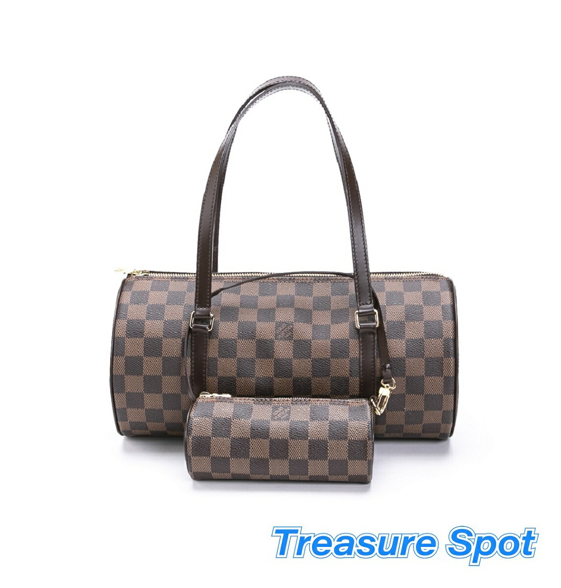 【美品】Louis Vuitton ダミエ　パピヨン　付属ミニポーチ 楽天市場】【バッグ】LOUIS VUITTON ルイ ヴィトン ダミエ