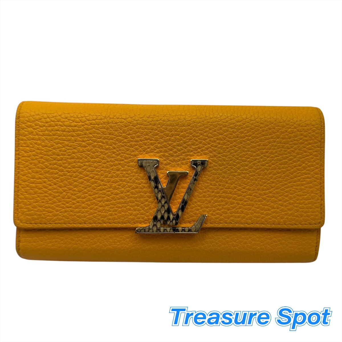 【極上美品】ルイヴィトン ポルトフォイユ カプシーヌ パイソン 長財布 イエロー 楽天市場】【財布】LOUIS VUITTON ルイ ヴィトン ポルトフォイユ